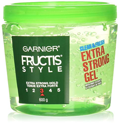 Garnier Fructis Clean and Fresh Extra Strong Gel #3 Big Jar, 21.2 Ounces (Pack of 6)