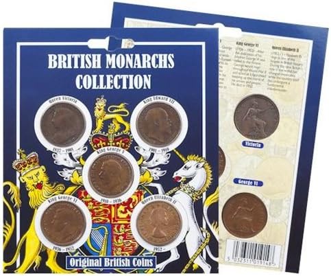 Sweet and Nostalgic British Monarchs Coin Pack