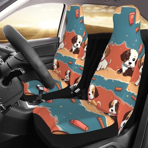 Housse de siège avant auto lavable et élastique protection efficace universelle