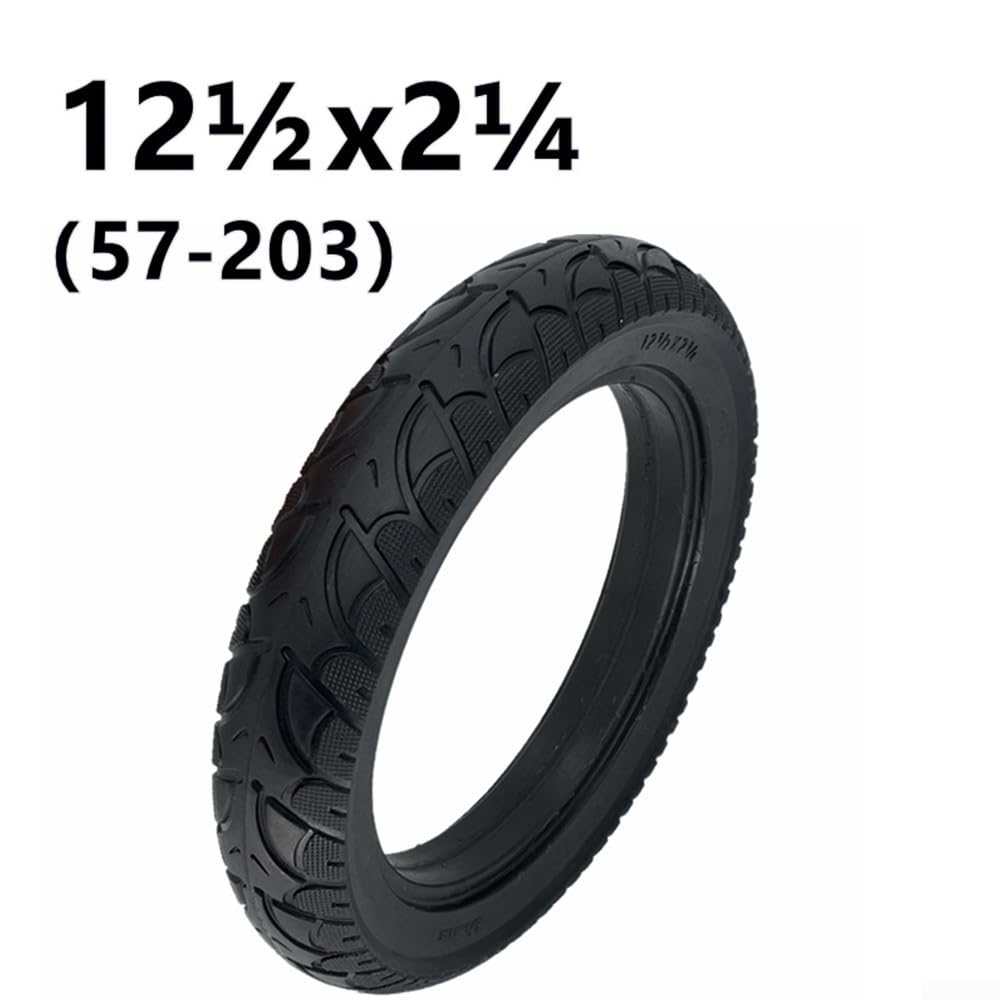 30,5 cm (12 Zoll) Vollreifen 12 1/2 x 2 1/4 (57-203) für E-Bike-Roller, 12,5 x 2,125 Reifen