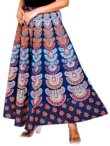 Image of Premium Cotton Skirt for Women with Pocket, Free Size