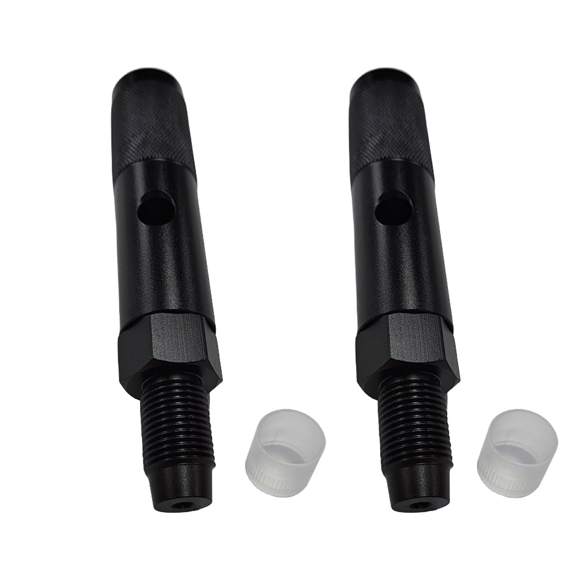 UCCKEYI 2 Packs M16x1.5 Quick Change 12g CO2 Cartridge Adapter with 88g or 90g Capsule Threads