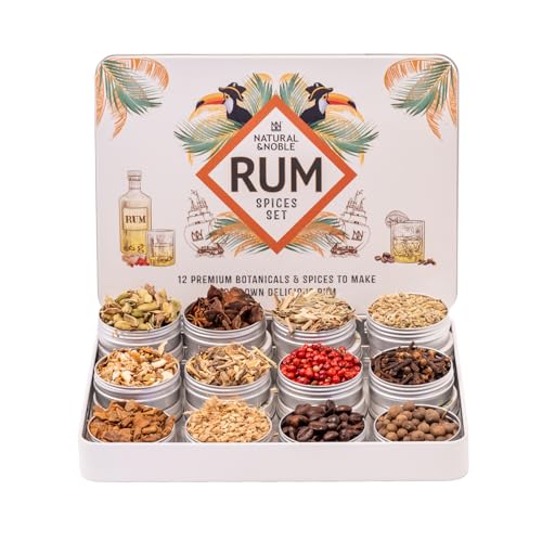 Gewürz-Set für Rum. Bereite deinen eigenen köstlichen Gewürzrum zu