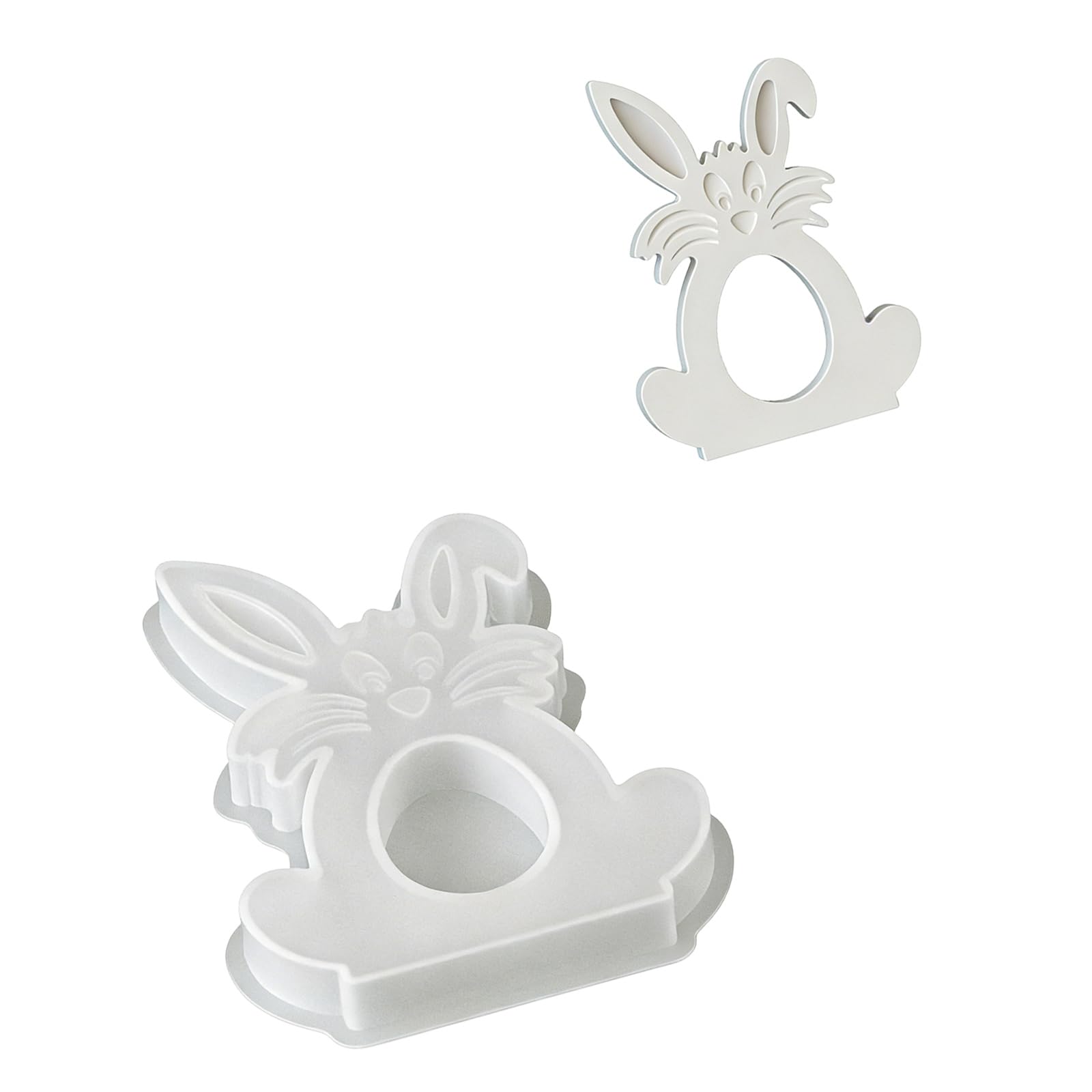 Tsophreniq Rabbits Plasters Mold Easter Bunnies Epoxy Casting Mold for Diys Aromatherapys Home Decors Easters Silicone Molds Easters Silicone Molds