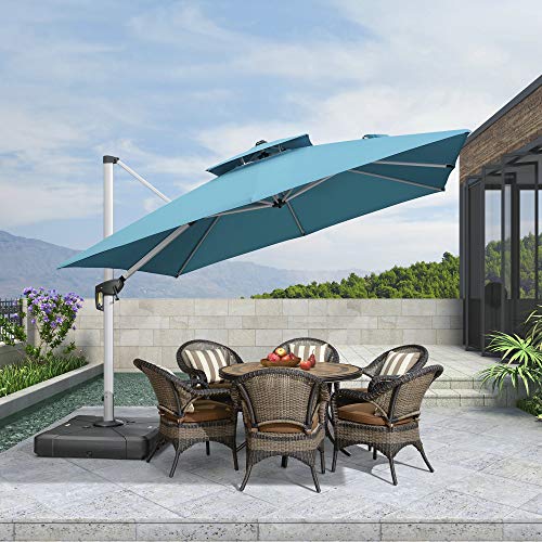 Purple Leaf 10ft Patio Umbrella Outdoor Buy Online In Japan At Desertcart