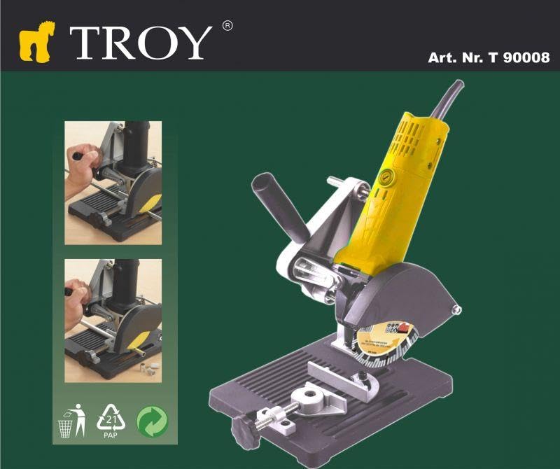Troy T 90008 Avuç Taşlama Sehpası, 125 Mm
