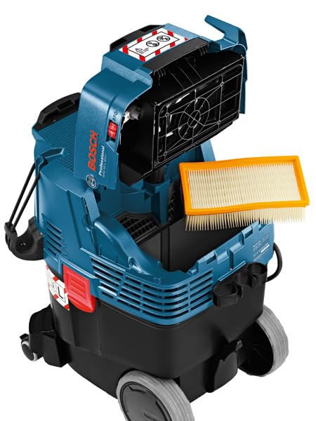 Bosch Professional Nass-/Trockensauger GAS 35 L SFC+ (Leistung 1200 Watt, 35 L Behälter, 3 m...