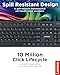 Lenovo 305 Wired USB-C Keyboard with Numeric Keypad, Full Size Keyboard, Slim Design, Black, USB-C Connectivity, Dedicated Function & AI Keys, for Gaming PC, Laptop, Desktop, Tablet, Home Office