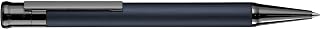 Otto Hutt Design 04 Kugelschreiber in Blau Matt aus Metall hergestellt, Länge: 13.3cm, Durchmesser 10.8mm, Gewicht 42.1gr., 001-11626
