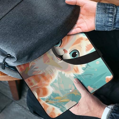 Housse ordinateur portable 15" motif chats mignons pochette PC