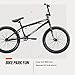 Mongoose Legion L10 Kids Freestyle Sidewalk BMX Bike, Beginner Riders, Boys and Girls, 20 Inch Wheels, Hi-Ten Steel Frame, Micro Drive 25x9T BMX Gearing, Black/Teal
