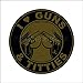 Stadt+Land Werbung 591 < Guns & Titties > adesivi/Sticker/Oldschool/Retro/Rockabilly