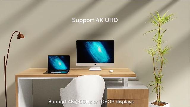 ConnBull Thunderbolt 4 kabel 40Gbps USB Type C ondersteunt 100W opladen/ 8K@60Hz Video Compatibel met Thunderbolt 3/USB4 voor iPhone 15 Pro/ 15 Pro Max, MacBook(2M