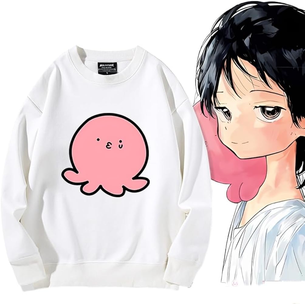 Amazon | [紺色] タコピーの原罪 パーカー タコピー めっちゃ可愛い