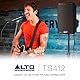 ALTO TS412 2500 Watt 12-Zoll Aktiver PA-Lautsprecher mit 3-Kanal Mixer, Bluetooth-Streaming, Drahtloser Lautsprecherkopplung, DSP App