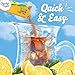 Crystal Light Sugar-Free Decaffeinated Lemon Iced Tea Naturally Flavored Powdered Drink Mix 4 Count Pitcher Packets