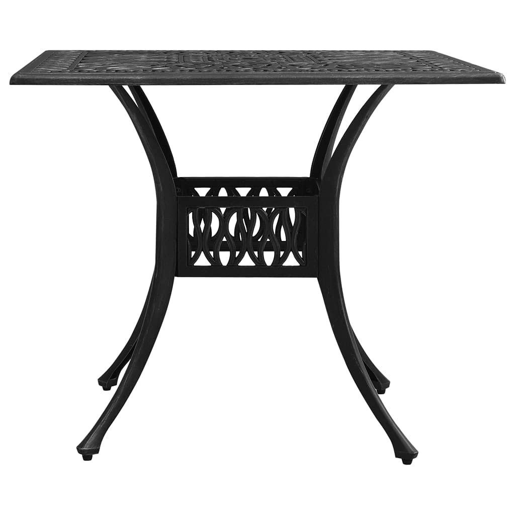 KCCKOM Patio Table Black 35.4