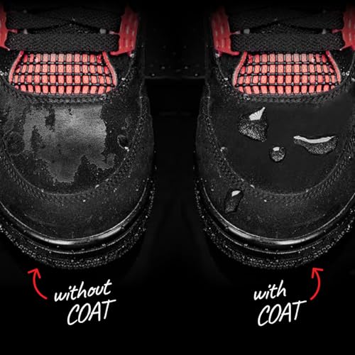 Image of SHOEGR Coat Water & Stain Repellent 200 ml | Invisible Waterproof Shield for Sneakers, Suede, Nubuck, Leather, Trainers, Canvas & Bags | Nano Protection from rain and dust