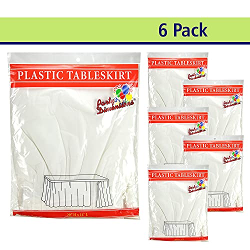 Party Dimensions Plastic Table Skirt, 29-Inches By 14-Feet thumb #1