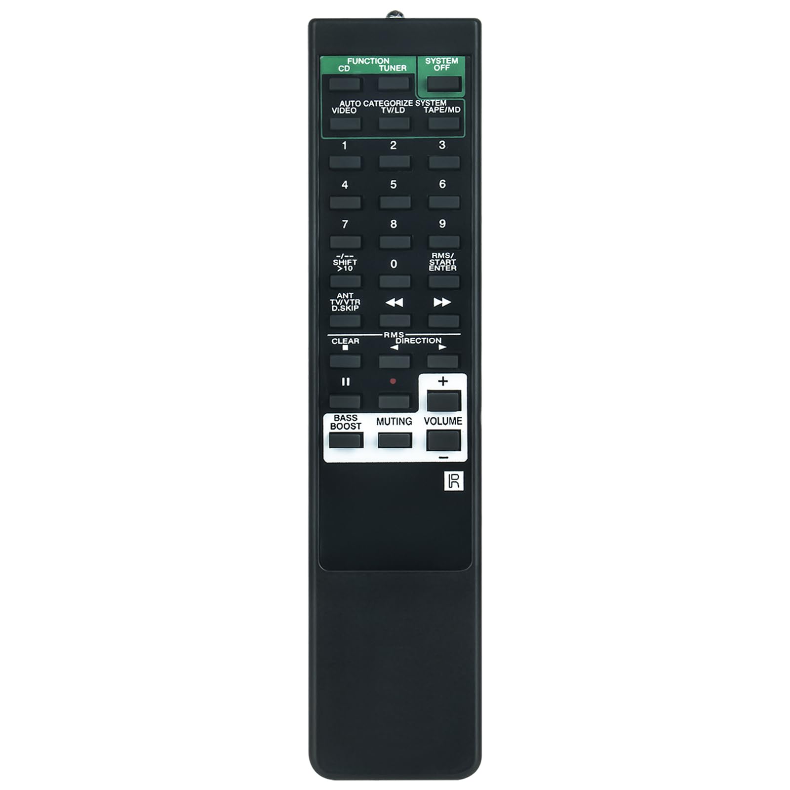 RM-U253 RMU253 Replacement Remote fit for Sony FM Stereo/FM-AM Receiver STR-D365 STRD365 RM-U252 RMU252