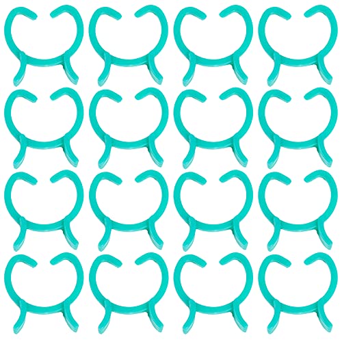 Plant Garden Clips Clips À Plantes en Plastique Vert Plante Réutilisables Clip Pinces de Fixation pour Légumes Clips de Jardin Support pour Plantes pour Fixer Les Plantes Soutenir et Serrer 100 Pieces Cover