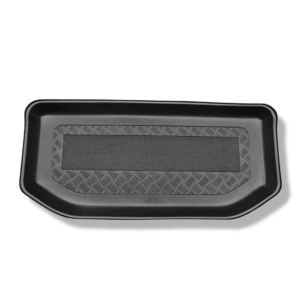 Tappetini auto in gomma adatto per Mitsubishi Lancer VIII CY (2007-2016, berlina, sportback) neri, set