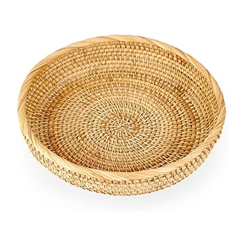 Hipiwe Rattan Key Holder and Organiser Bowl Cover