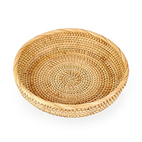 Hipiwe 9.9' Round Key Basket Bowl for Entryway...