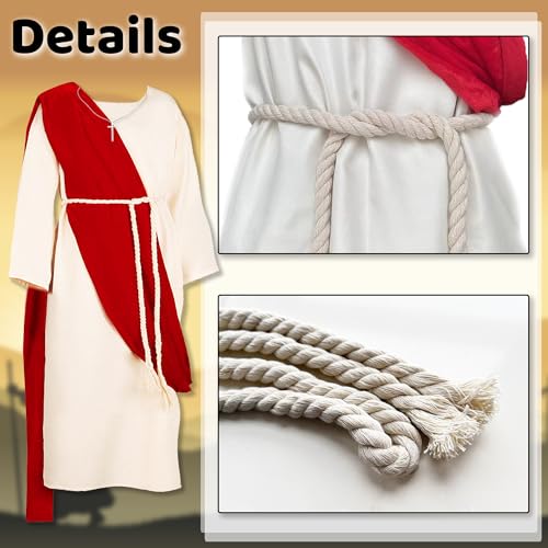 Disfraz completo bíblico de Jesús para niños talla pequeña miniatura 6