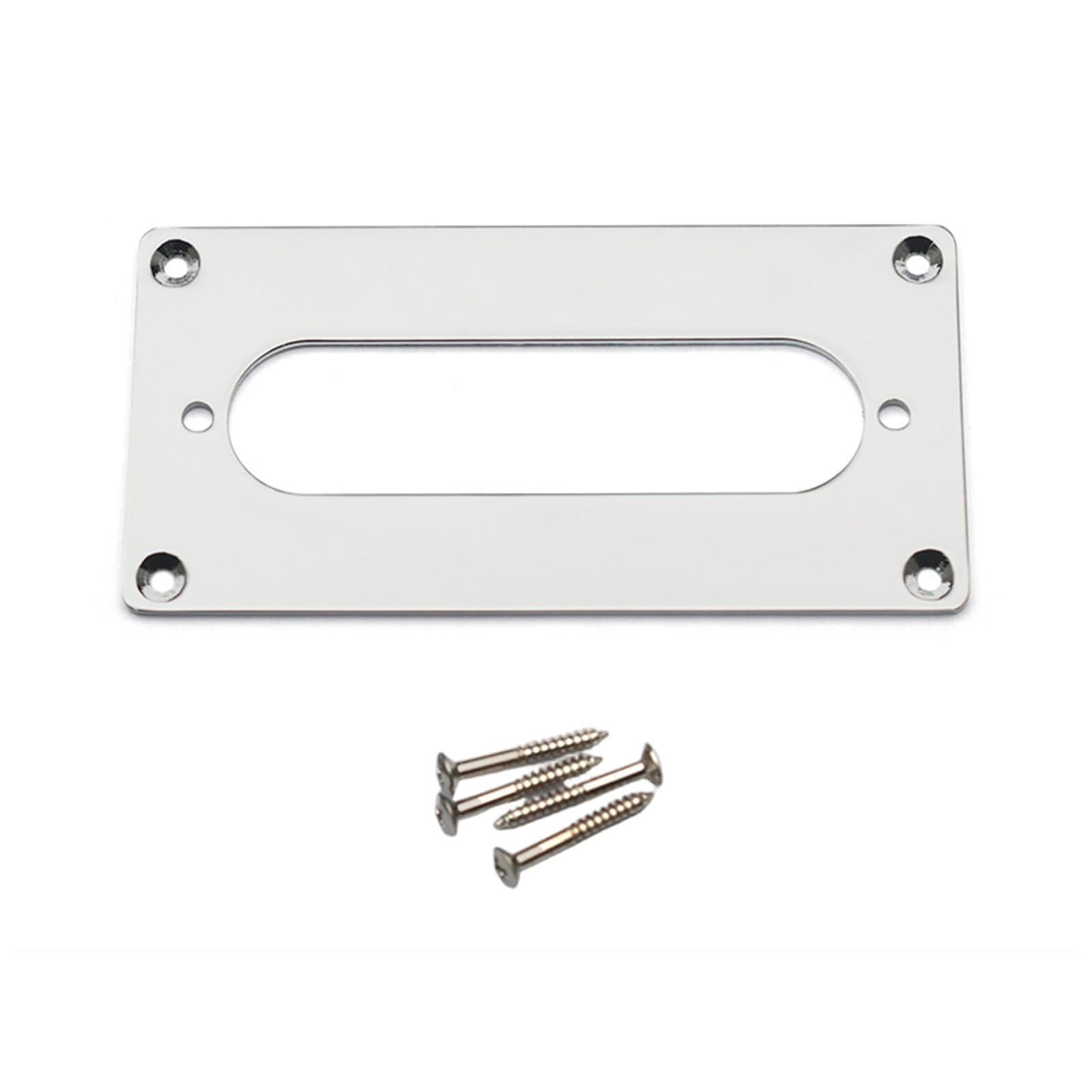 Maxtonser 92x46mm Guitar Pickup Converter Rings Humbucker to Single Coil Adapter for Various Model Enhancing Tone Easy Installatio