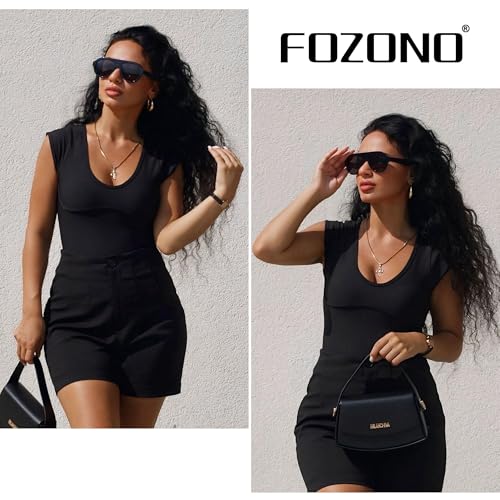 Trendy Polarized Aviator Sunglasses for Women Men 70s Vintage Plastic Frame Sun Glasses FZN8172