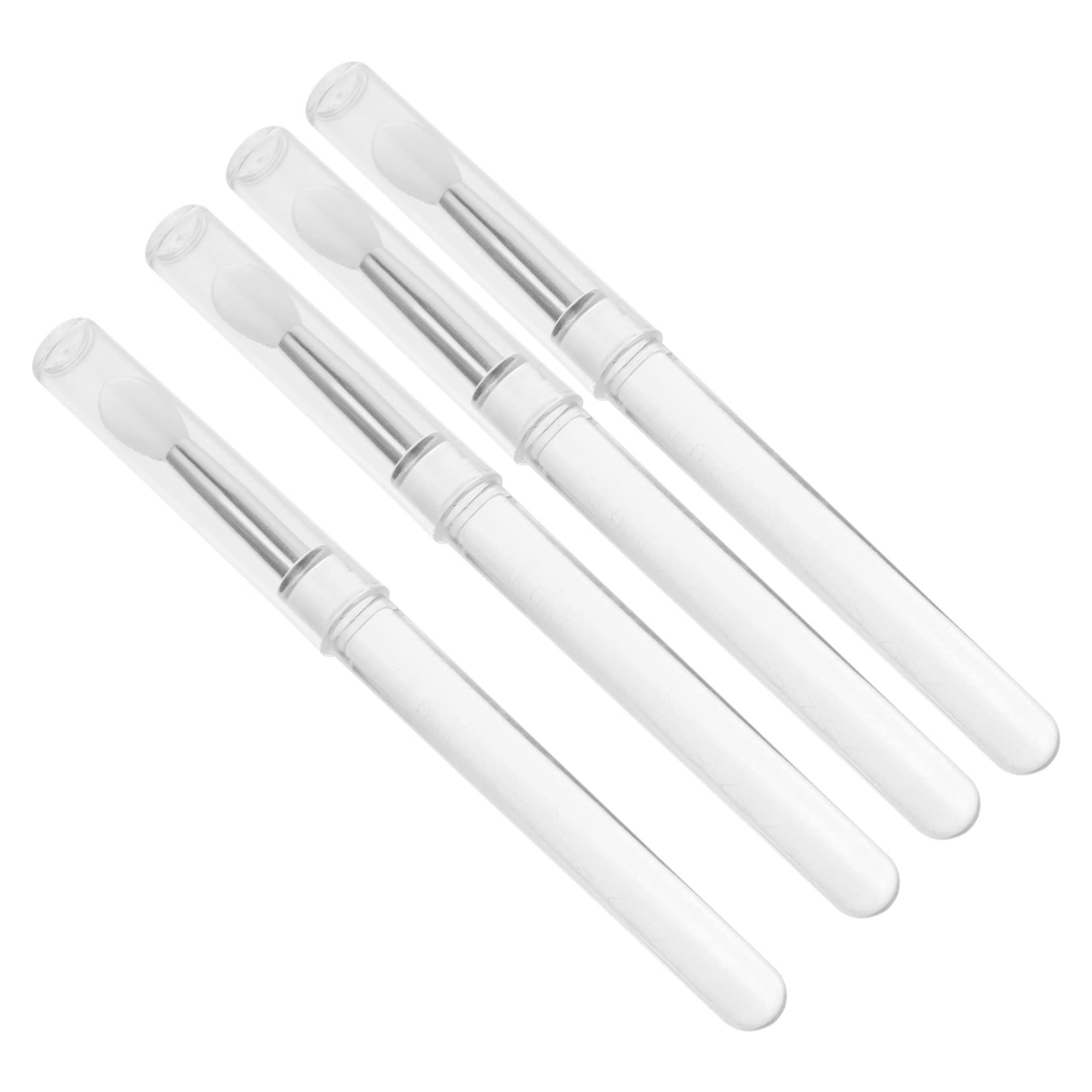 FOMIYES Quality Silicone Lip Brush Set Reusable Lip Applicator for Lipstick Gloss