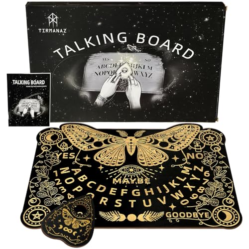 Butterfly Talking Board, juego de mesa de madera para espiritismo miniatura 1