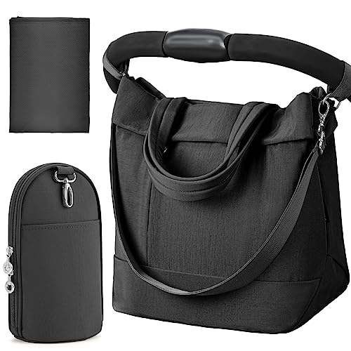 Image of Diaper Bag Tote Large Travel Fashion Crossbody For Monther,Mommy Bags Outdoor Handbags With Insulated Bag And Changing Pad