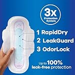 Always Ultra Thin, Feminine Pads For Women, Size 1 Regular Absorbency, With Wings, Unscented, 46 Count - Image 2