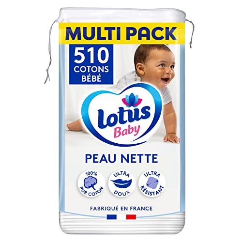 Lotus Baby Saubere Haut Baby-Pads 510 Wattepads