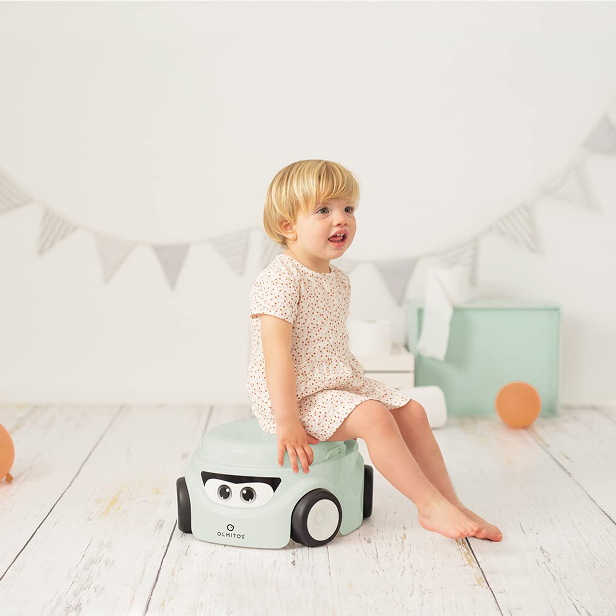 Olmitos - Baby-Töpfchen 3 in 1 Auto: Töpfchen, Reduzierer und Hocker - KinderWC wächst mit dem Kind - robuste und ungiftige Materialien - Lustiges und ergonomisches Design …