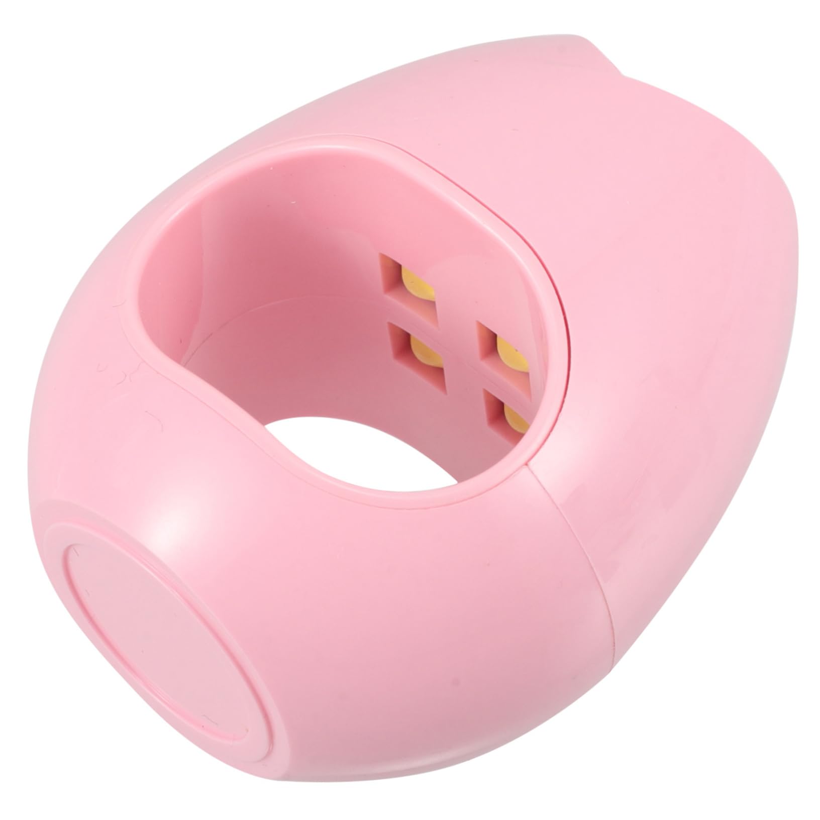 Veemoon Mini Lámpara Uv para Uñas Portátil Rosa con USB Secado Rápido para Manicura Individual Lámpara de Gel para Profesional y