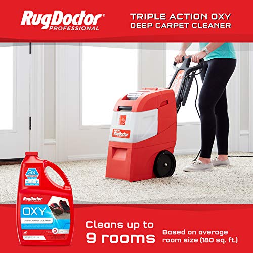Rug Doctor Triple-Action Oxy Carpet Cleaner Deep Cleans, Deodorizes, And Refreshes Carpet & Upholstery, 96 Oz., Daybreak Scent, Professional-Grade #TOP6