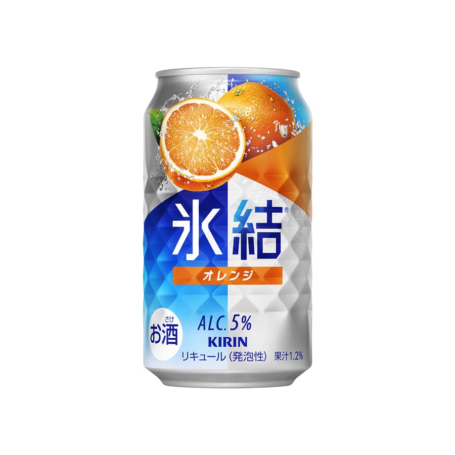 氷結オレンジ（光り輝く） Amazon.co.jp: キリン 氷結 オレンジ 350ml 缶 24本×4ケース (96