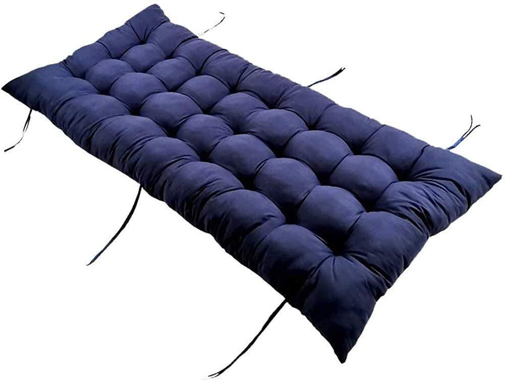 Ligbed Kussen Comfortabele fauteuil Vervanging Pads Draagbare Tuin Patio Houten Klassieke Mat Hoge Rugstoel Seat Pad voor Indoor Outdoor,175x55cm