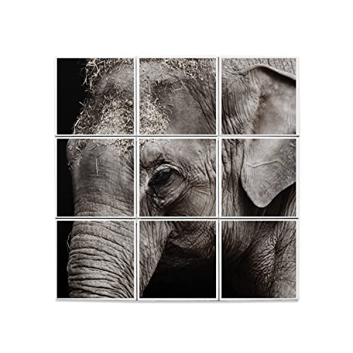 Carreaux céramique éléphant déco bébé pour chambre enfant et salle de bain