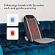 Zen Etna Shiatsu Massage Chair with 4 Deep-Kneading Nodes, Adjustable Full-Back Massage Modes, Soothing Heat, Aromatherapy, Auto Shutoff & Easy Storage for Home & Office Use
