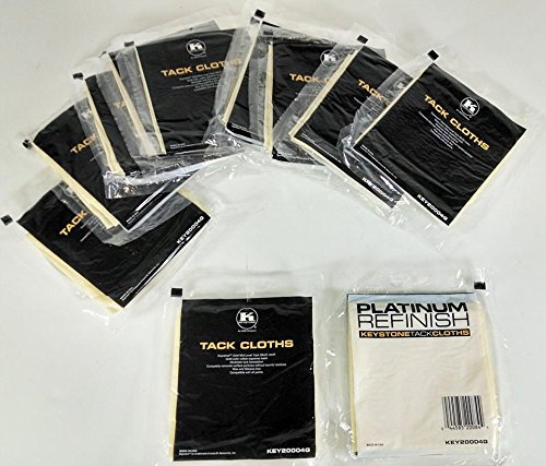 MrTailLight Lot of 5 Gold Tack Cloths Keystone Brand