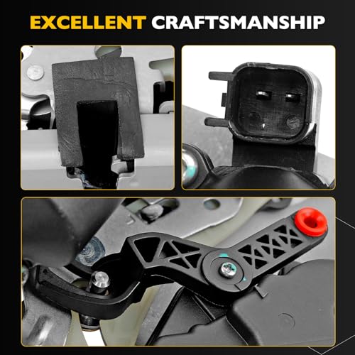 Image of Rear Left Door Lock Latch Actuator Compatible with Chrysler Town & Country 2008-2016, Dodge Grand Caravan 2008-2020, Ram C /V 2012-2015 Lock Actuator Replaces# 5020769AB 5020769AC 68030379AC