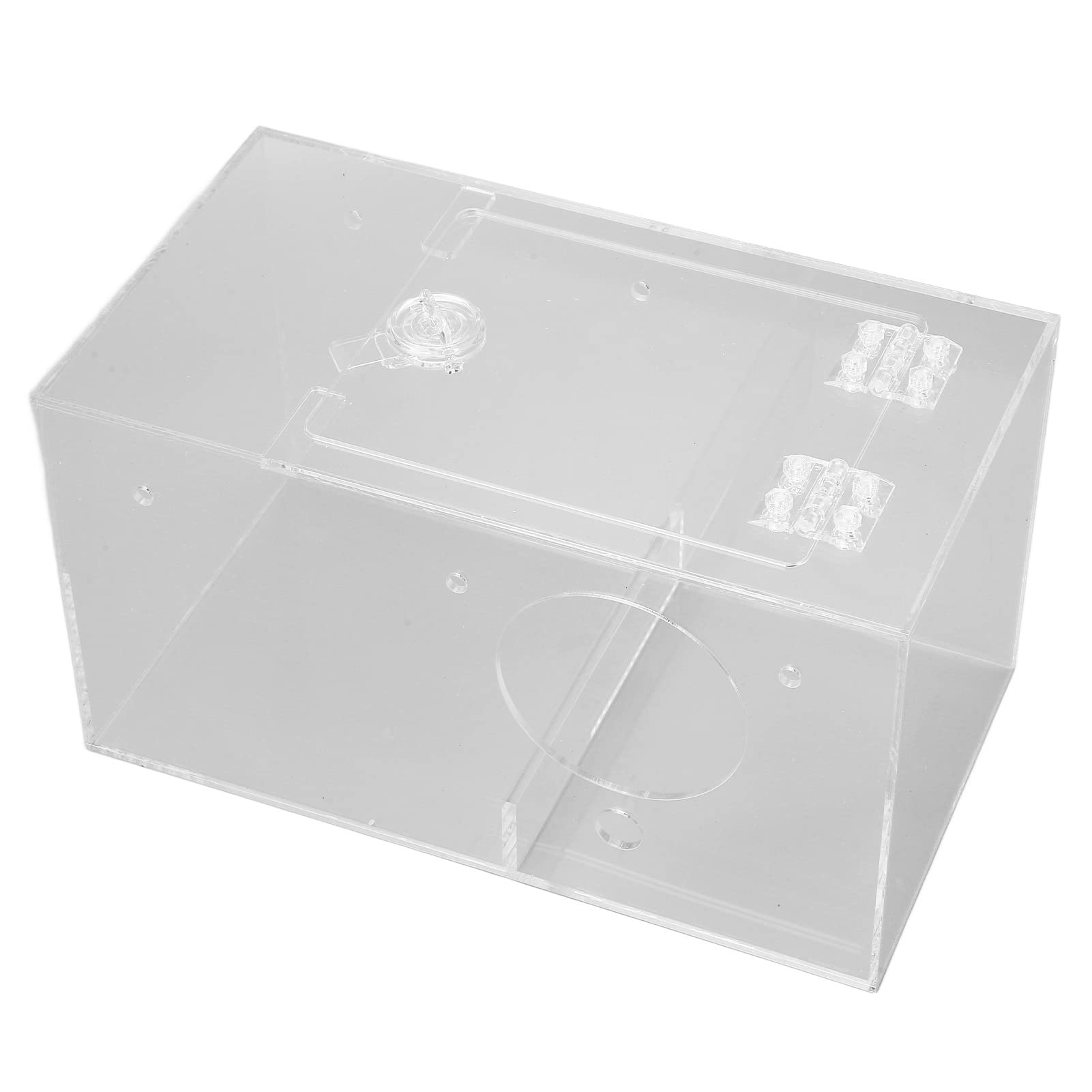 Acrylic Bird Breeding Box , Stable Transparent Bird Nesting Box Safe for All Seasons for Cockatiel(Large)