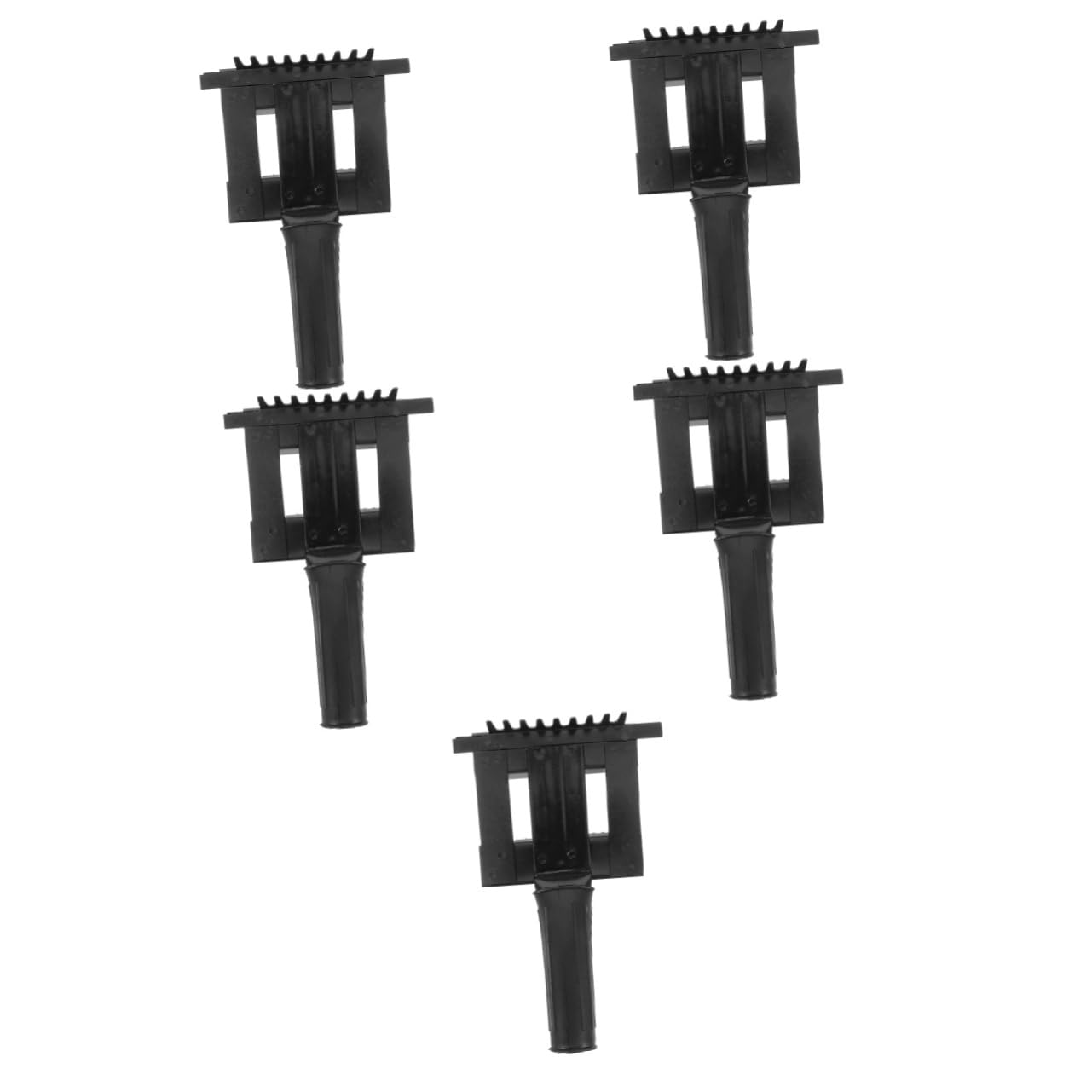 Gatuida 5 Pièces râteau anti-démangeaisons brosse autonettoyante peigne cleaning brush goupillon nettoyage brosse de nettoyage animal de compagnie brosse métallique de de chevaux