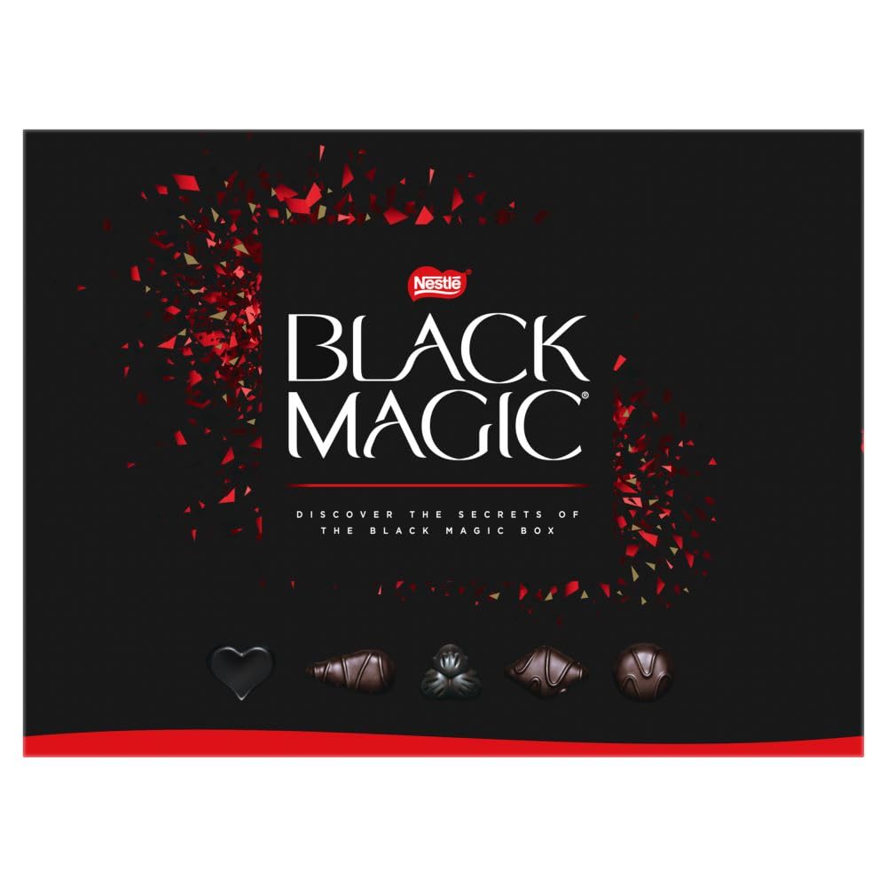 Black Magic Dark Chocolate Assortment Box, 174 g