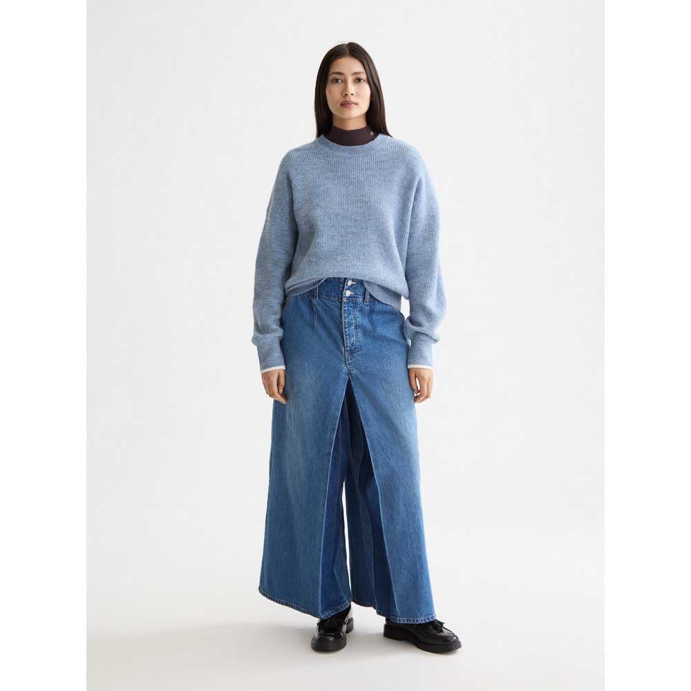 Scotch & Soda Damen Fuzzy Crewneck Pullover Pullover (1er Pack)