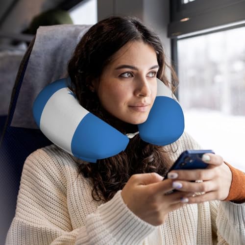 Almohada de espuma viscoelástica para viaje tamaño U miniatura 5